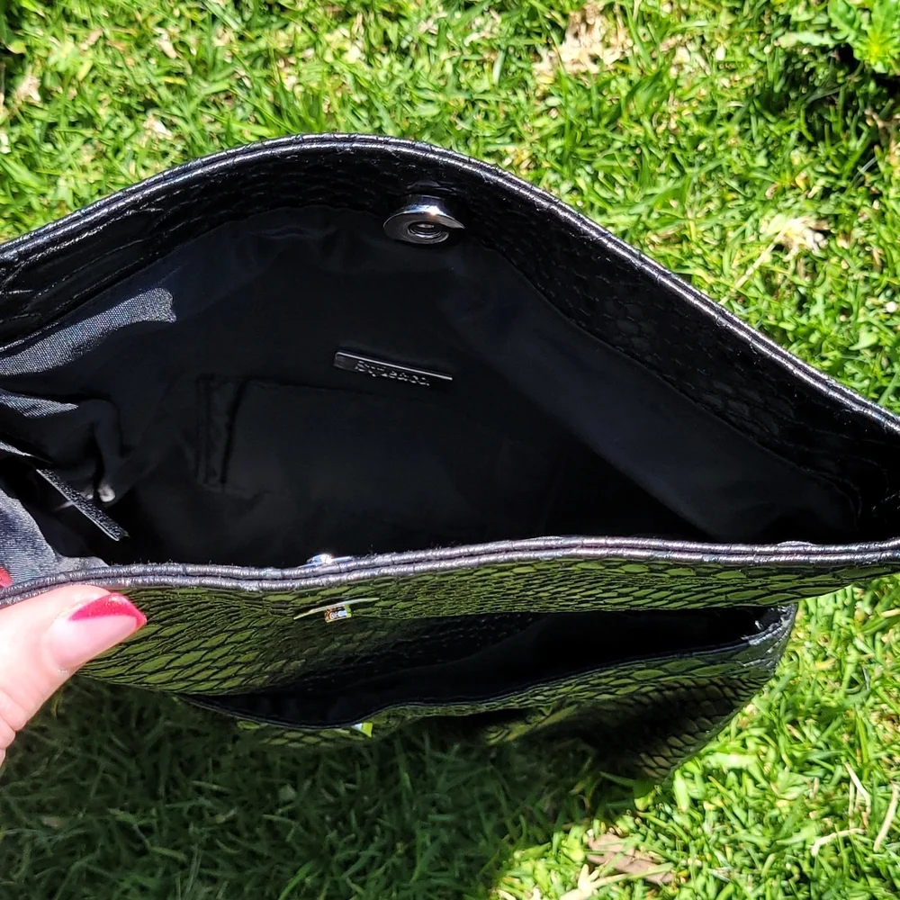 Style & Co Black Clutch Bag  NWOT - Picture 8 of 8